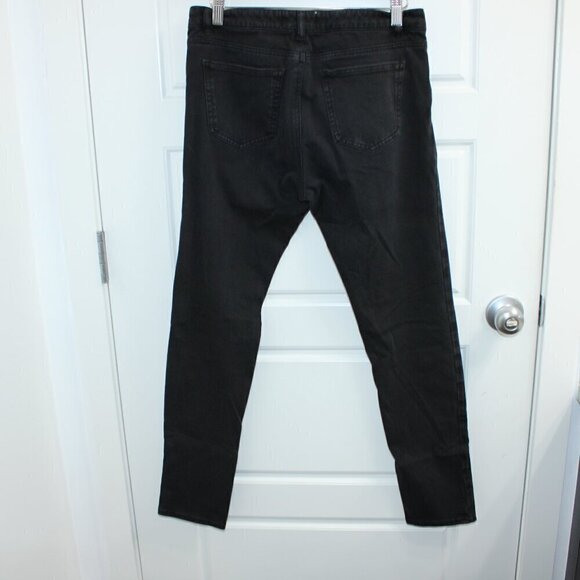 Acne Studios Denim Skin 5 Silver Blue (Black) Size 29 Skinny High Rise - Picture 6 of 6